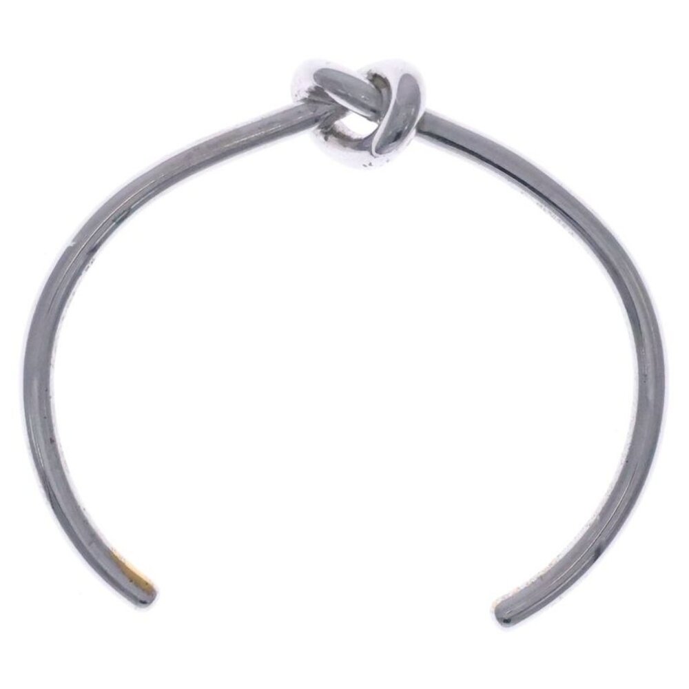 Celine Knot Bangle Bracelet Silver M - Picture 6 of 6